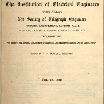 The Development of Thermionic Valves for Naval Uses: B. S. Gossling